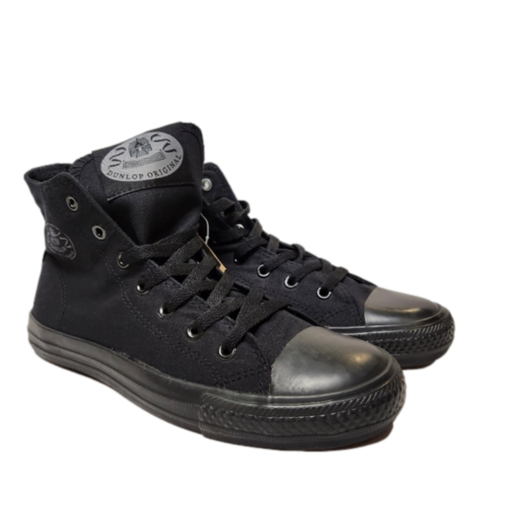 Dunlop Black High-Top Sneakers for Women